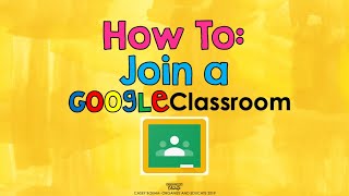 How to Join a Google Classroom students [upl. by Baoj798]