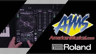 Roland DJ505 DJ Controller Demo  American Musical Supply [upl. by Breban]