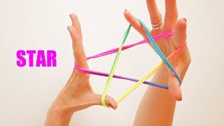 STRING TRICKS THE STAR String Figure Step By Step  Ztringz [upl. by Kenleigh345]