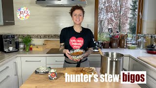 Famous Polish hunters stew  BIGOS  Polish cooking [upl. by Talbert]