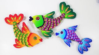 Fun Fish in Polymer Clay a Tutorial [upl. by Rebak]