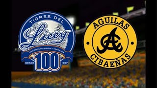 Tigres del Licey vs Águilas Cibaeñas en vivo🔴 [upl. by Lain]