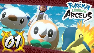 Pokémon Legends Arceus  Episode 1  Its About Time [upl. by Ninon]