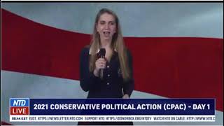 National Anthem performed at CPAC 2021 [upl. by Ingmar]