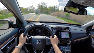 2020 Honda CRV Touring AWD  POV Review [upl. by Bethanne]