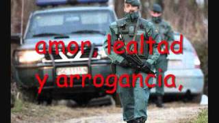 Himno Guardia Civil con letra [upl. by Finnegan]