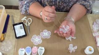 Honey Doo Crafts  Vellum Flowers [upl. by Esiuolyram]