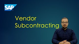 Vendor Subcontracting Process Accounting and Demo on SAP S4HANA [upl. by Annocahs]