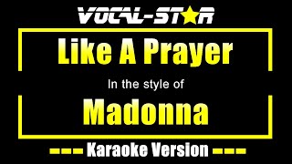 Madonna  Like A Prayer  With Lyrics HD VocalStar Karaoke [upl. by Pollock]