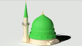 AutoCAD  Al Masjid an Nabawi Medina KSA 3D Model Practice  QasimCAD [upl. by Latsirhc]