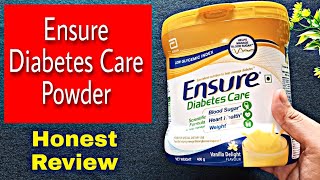 ENSURE DIABETES CARE POWDER REVIEW  Abbott Ensure Diabetes caare powder  Benfits  How to use 🔥 [upl. by Eulau]