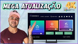 IPTV SMARTERS PRO ATUALIZADO 2025 NA SAMSUNG 4K E LG [upl. by Llorrad]