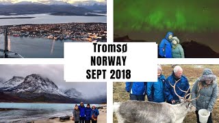 TROMSØ NORWAY VLOG  NOV 2018 [upl. by Sabas226]