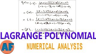 Lagrange Interpolating Polynomial  Easy Method [upl. by Magan901]