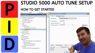 Set Up PIDE Auto Tuning in Studio 5000 [upl. by Edora]