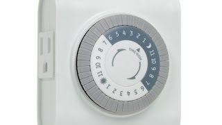 How to use GE 24 Hour Plug In Heavy Duty Indoor Mechanical Pin Timer [upl. by Honan]