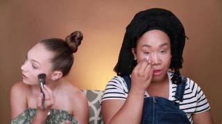 Makeup with PatrickStarrr  Maddie Ziegler [upl. by Alesig]