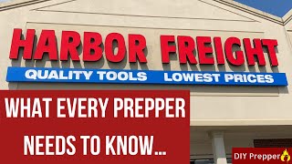 Best Prepper and Survival Items at Harbor Freight [upl. by Rondon]