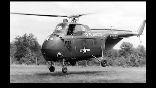 Flying the Sikorsky H19 Chicasaw Helicopter Restored 1956 [upl. by Magnus233]