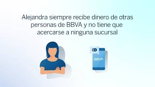 ¿Cómo recibir dinero de personas con cuentas BBVA [upl. by Krenek]