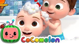 Bath Song  CoComelon Nursery Rhymes amp Kids Songs [upl. by Anivlem]