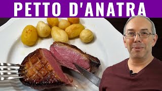 Petto d anatra ricetta gourmet facile [upl. by Capp721]