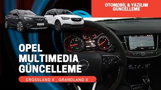 Opel Multimedia Güncelleme  Navi 50 8quot  Crossland Grandland [upl. by Uaerraj]