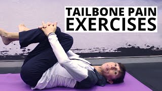 Tailbone Pain Exercises for Coccyx Pain Relief and Muscle Spasm [upl. by Nomyt]