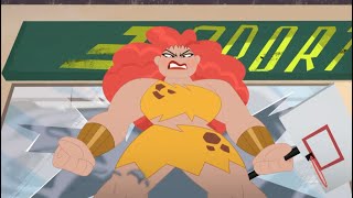 Giganta Moments Season 1  DC Super Hero Girls [upl. by Byrle]