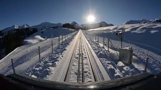 The STEEPEST Funicular Railway Stoosbahn [upl. by Acnoib]