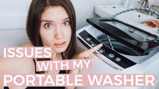 ISSUES with PORTABLE WASHER 😱 HOW I FIXED them [upl. by Calesta]