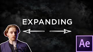 Expanding Text  Spacing Title  After Effects amp Premiere Pro Tutorial QUICK [upl. by Ducan]