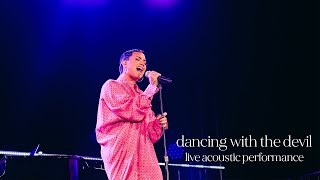 Demi Lovato  Dancing With The Devil Live Acoustic Performance [upl. by Guyon]