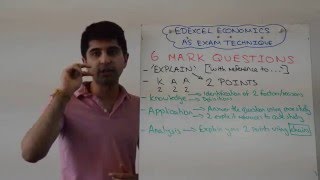 Edexcel AS Economics  6 Marker Exam Technique [upl. by Ferna942]