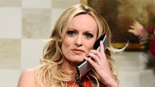 Stormy Daniels makes surprise appearance on Saturday Night Live [upl. by Cinnamon]