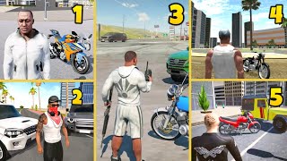 TRYING INDIAN BIKE DRIVING 3D FAKE GAME [upl. by Aicemak]