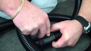 How to change a vacuum hose machine end [upl. by Capon]