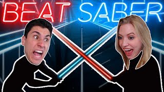 Beat Saber  Overkill by RIOT Expert  Mixed Reality [upl. by Cosme]