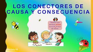 Conectores de causa y consecuencia [upl. by Ylyl]