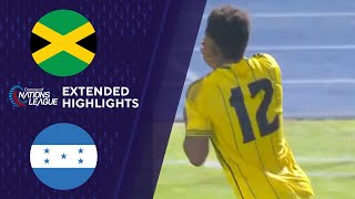 Jamaica vs Honduras Extended Highlights  CONCACAF Nations League  CBS Sports Golazo [upl. by Attikin]