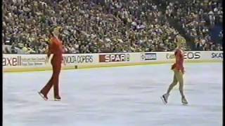 1987 World Figure Skating Championships  Pairs and Ladies [upl. by Enyt]