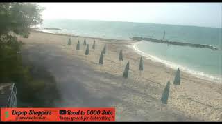 Fort Zachary Taylor beach live cam  key west florida beach cam [upl. by Mylan]