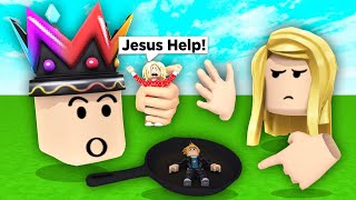 Roblox VR Hands Cooking with friends [upl. by Ahsitram]