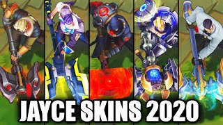 All Jayce Skins Spotlight League of Legends [upl. by Alma355]