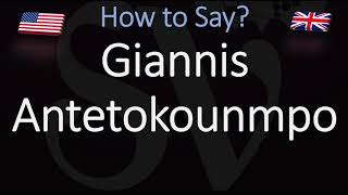 How to Pronounce Giannis Antetokounmpo CORRECTLY [upl. by Cazzie]