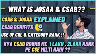 JOSAA amp CSAB Counselling Process ❤️  JEE Mains 2020 Counselling Explained  CSAB Benifits 🧐  FAQ [upl. by Carlynne]