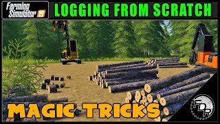 FS19  Forestry On Holmåkra  First Load  Timelapse  S02 EP22 [upl. by Kamat]