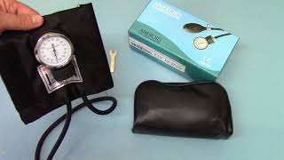 Valuemed Aneroid Sphygmomanometer amp Stethoscope set demo [upl. by Corrinne]