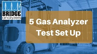 5 Gas Analyzer Emissions Test Set Up [upl. by Abel]