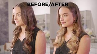 HowTo Get BrowntoBlonde Ombré Hair at Home [upl. by Eachelle]